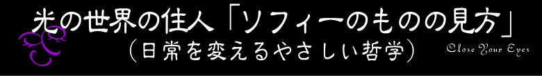 光の世界の住人「ソフィーのものの見方」