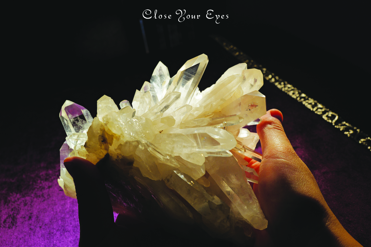 アメリカ・アーカンソー水晶クラスター 07 / 原石 / パワーストーン