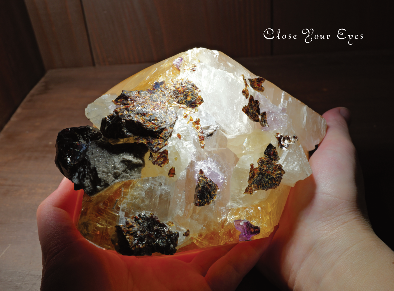 レアな石達　アメリカ産　ステラビームカルサイト　０７