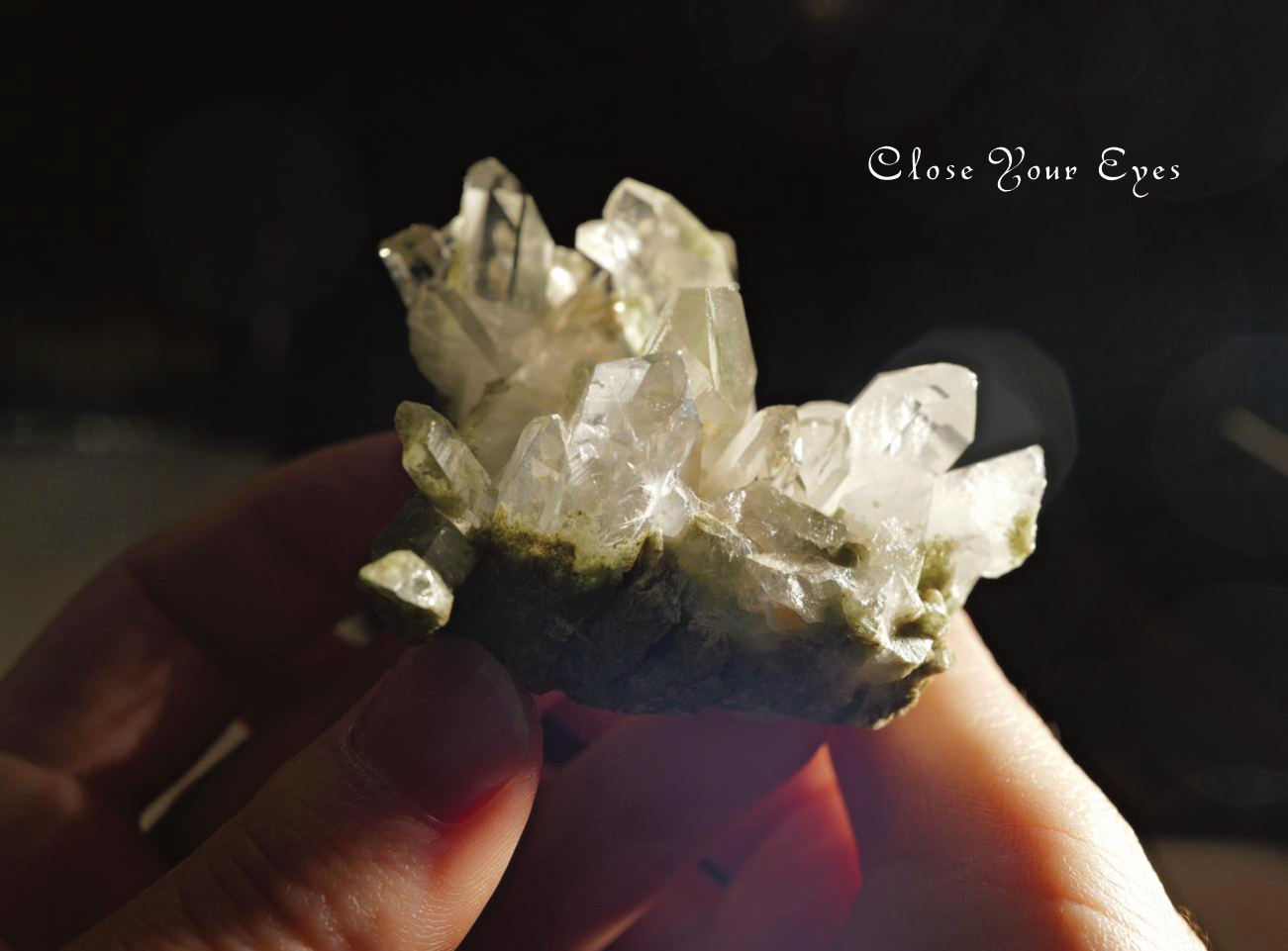 パキスタン産　クローライトinクォーツ　０２