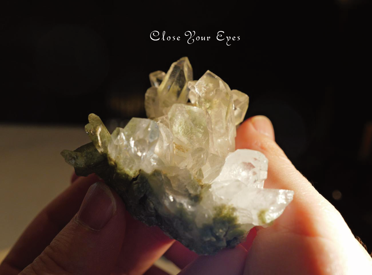 パキスタン産　クローライトinクォーツ　０２