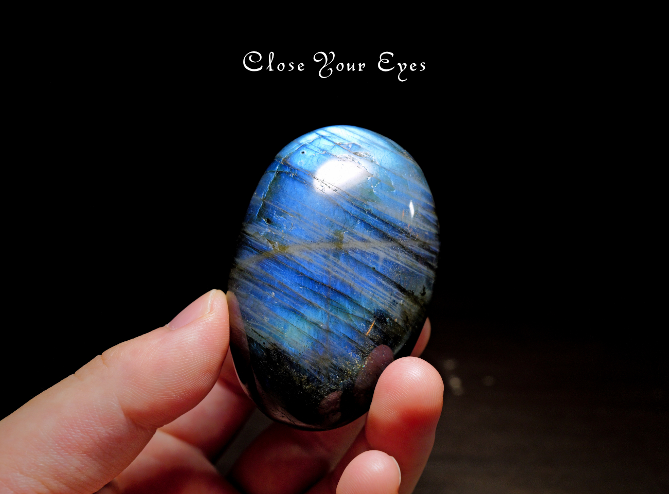 マダガスカル産　ラブラドライト・磨き石　１２