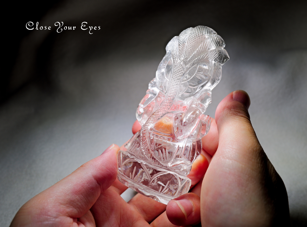 ガネーシュヒマール産水晶　ガネーシャ像　１０