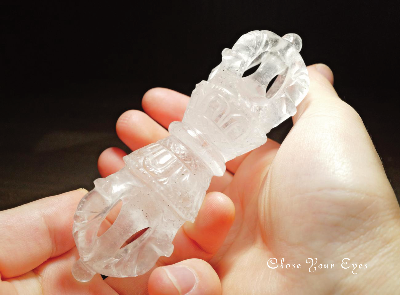 チベタンバジュラ ガネーシュヒマール産水晶 08