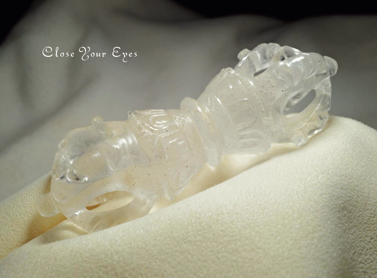 チベタンバジュラ　ガネーシュヒマール産水晶　０８