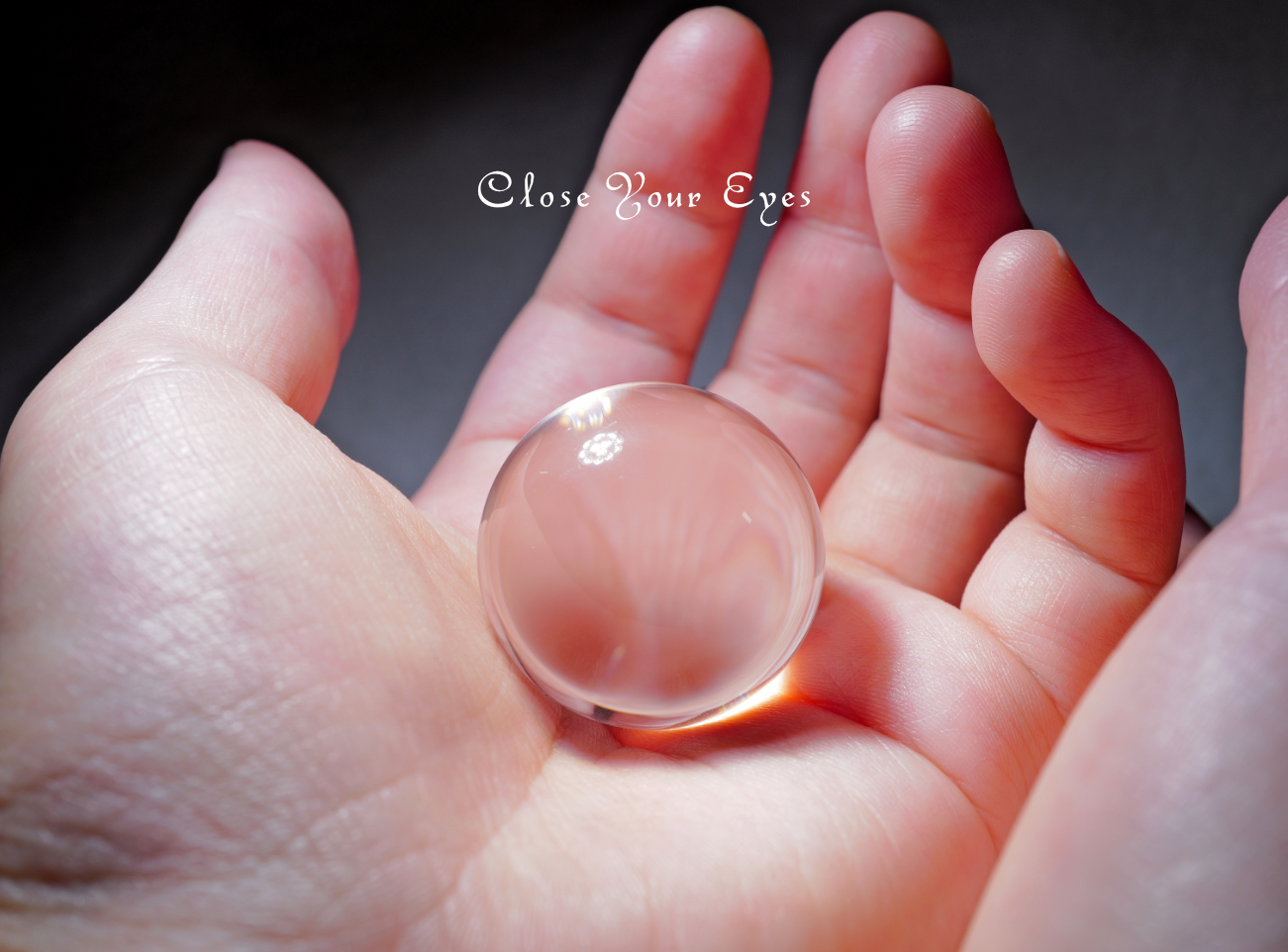 水晶玉・クリアボール　１３　ブラジル産　32mm玉