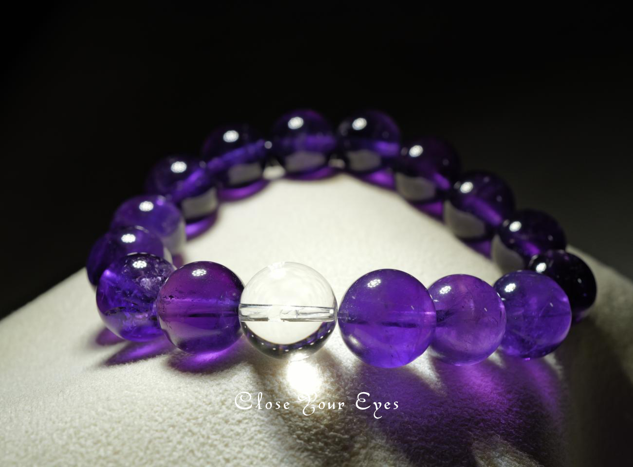 １２ｍｍエナジーブレス　アメシスト　０１