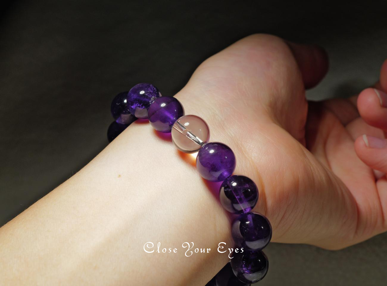 １２ｍｍエナジーブレス　アメシスト　０１