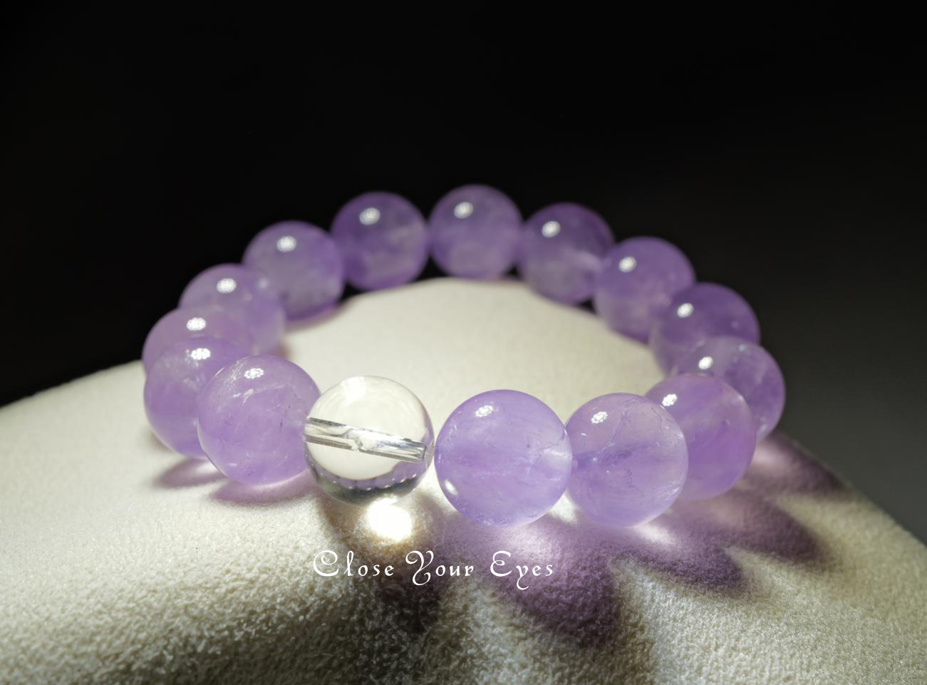 １２ｍｍエナジーブレス　ラベンダーアメシスト　０２