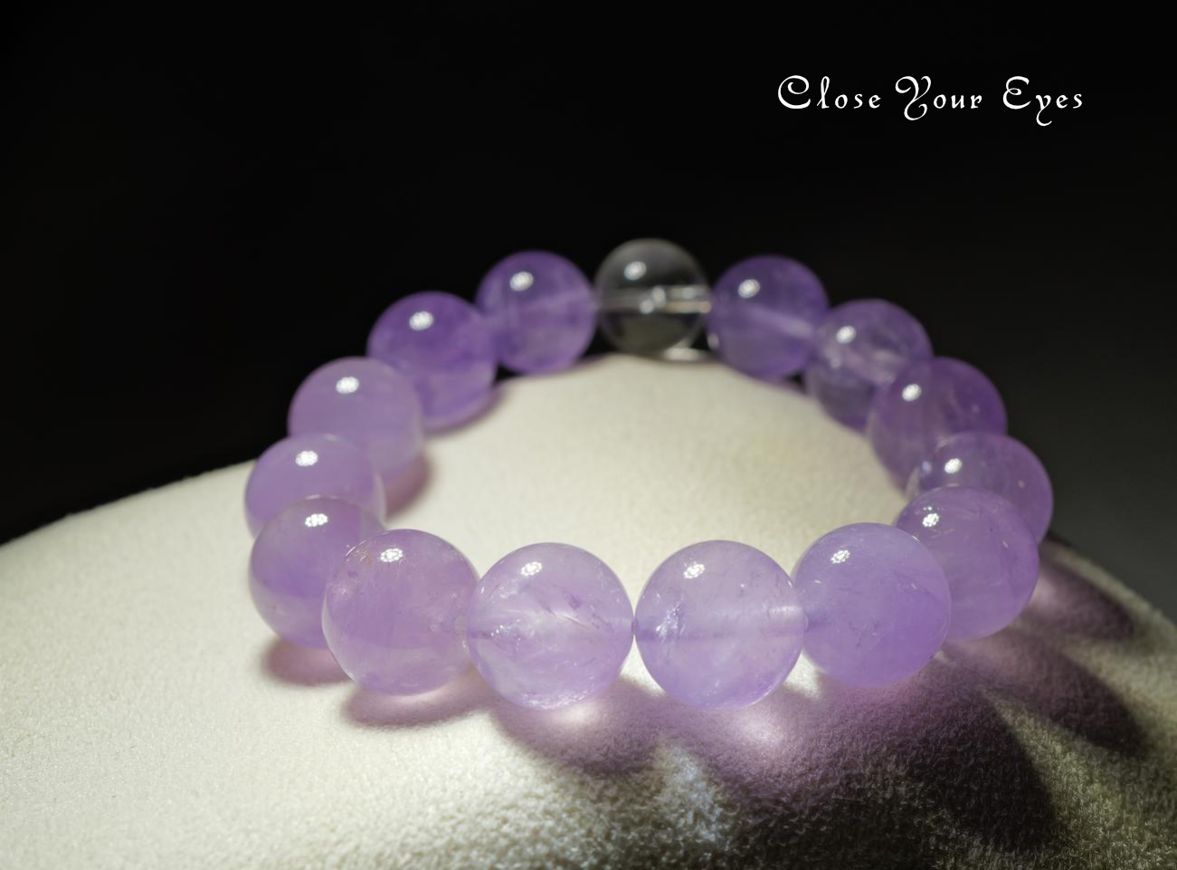 １２ｍｍエナジーブレス　ラベンダーアメシスト　０２