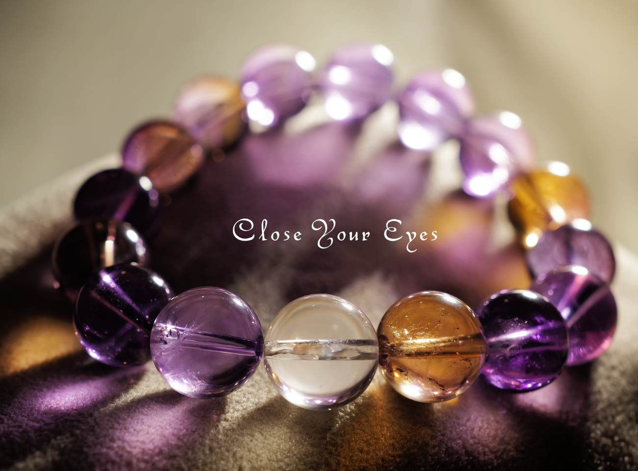 エナジーブレス　ボリビア産　天然アメトリン