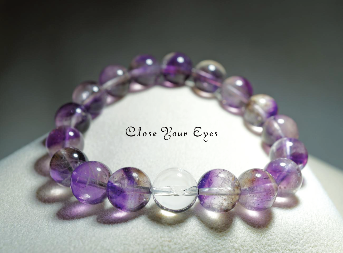 １０ｍｍエナジーブレス　アメシストエレスチャル　０２