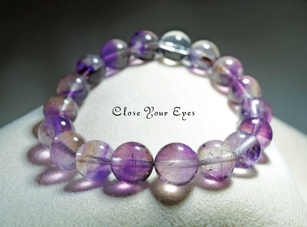 １０ｍｍエナジーブレス　アメシストエレスチャル　０２