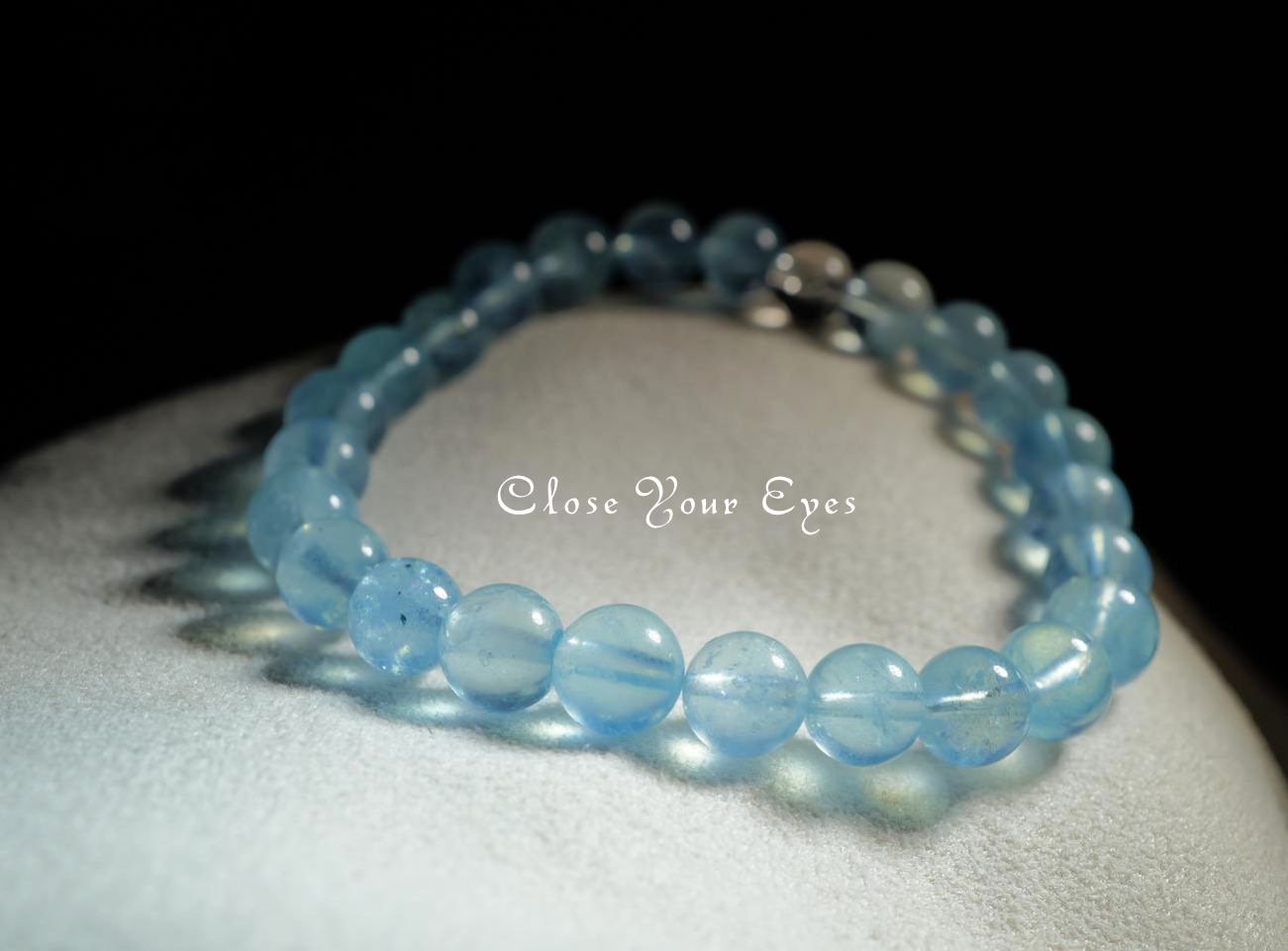 ７ｍｍエナジーブレス　アクアマリン　０３