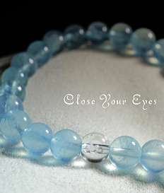 １２ｍｍエナジーブレス　アクアマリン