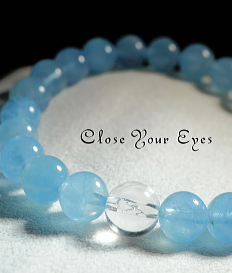 １２ｍｍエナジーブレス　アクアマリン