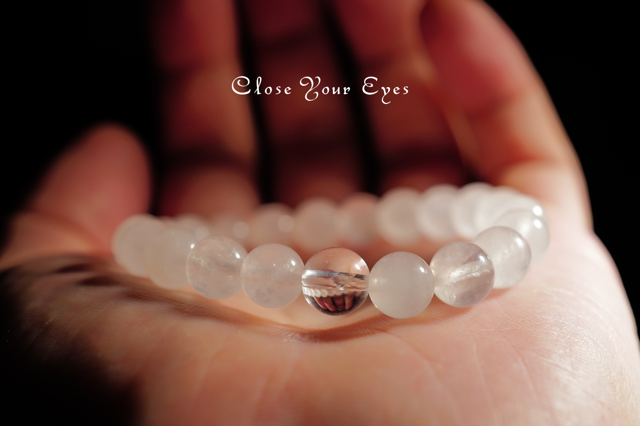 ８ｍｍエナジーブレスレット　アゼツライト