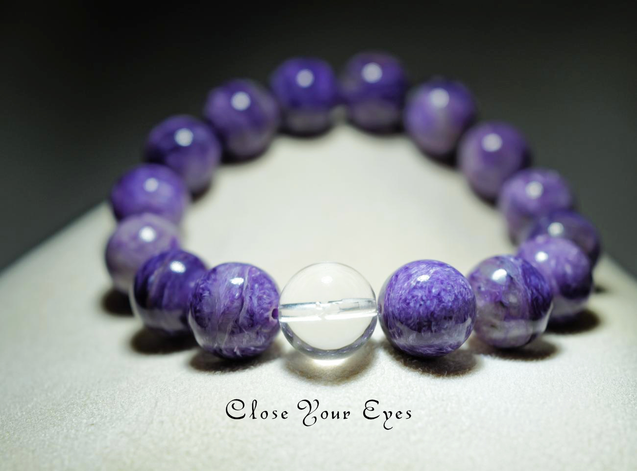 １２ｍｍエナジーブレス　チャロアイト　０１