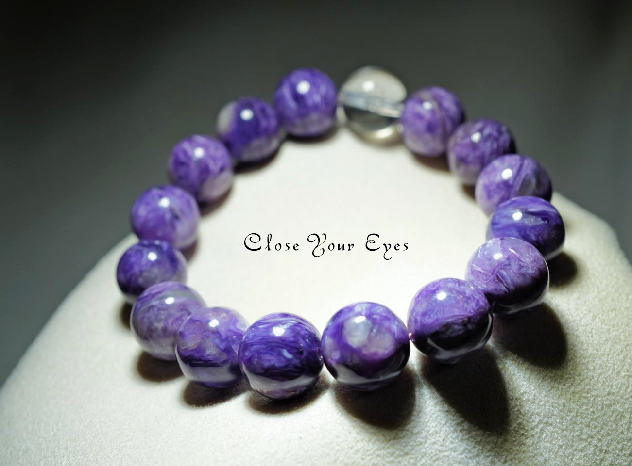 １２ｍｍエナジーブレス　チャロアイト　０１