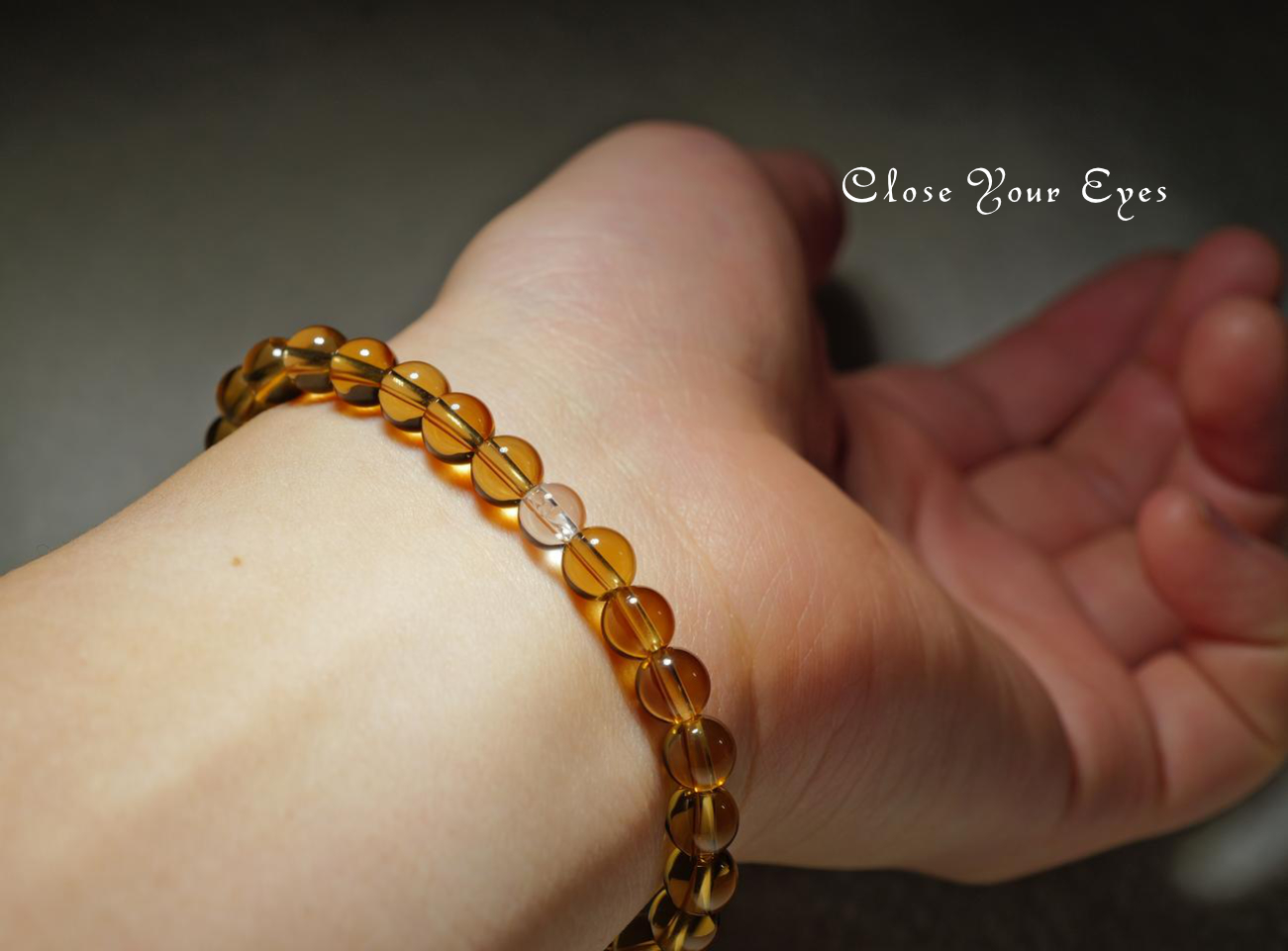 ６ｍｍエナジーブレス　シトリン　０１