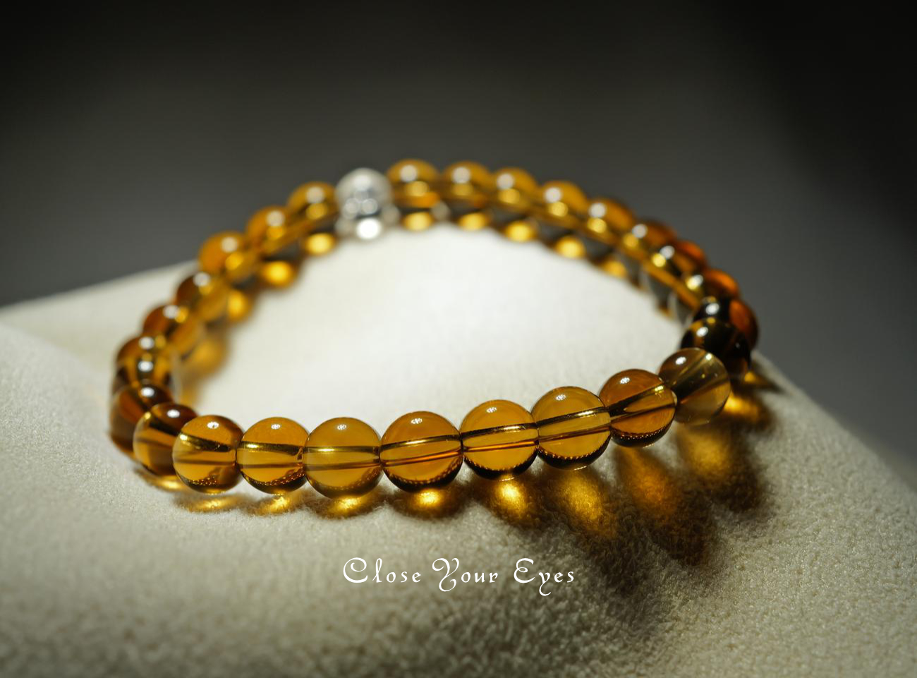 ６ｍｍエナジーブレス　シトリン　０２