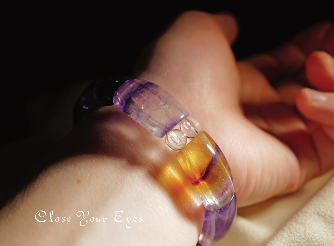 エナジーバングルブレス　フローライト ０１