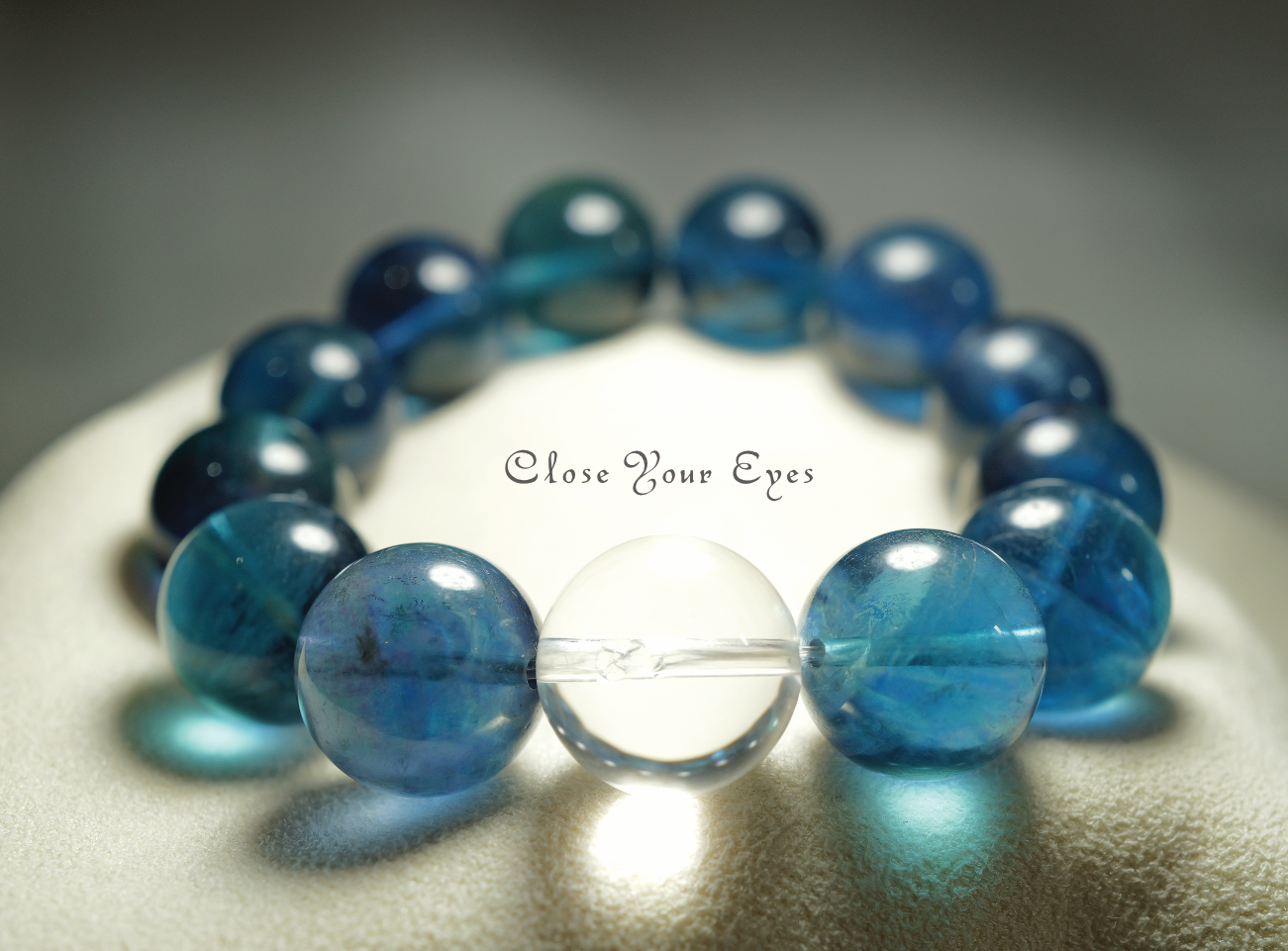 １６ｍｍエナジーブレス　ブルーフローライト