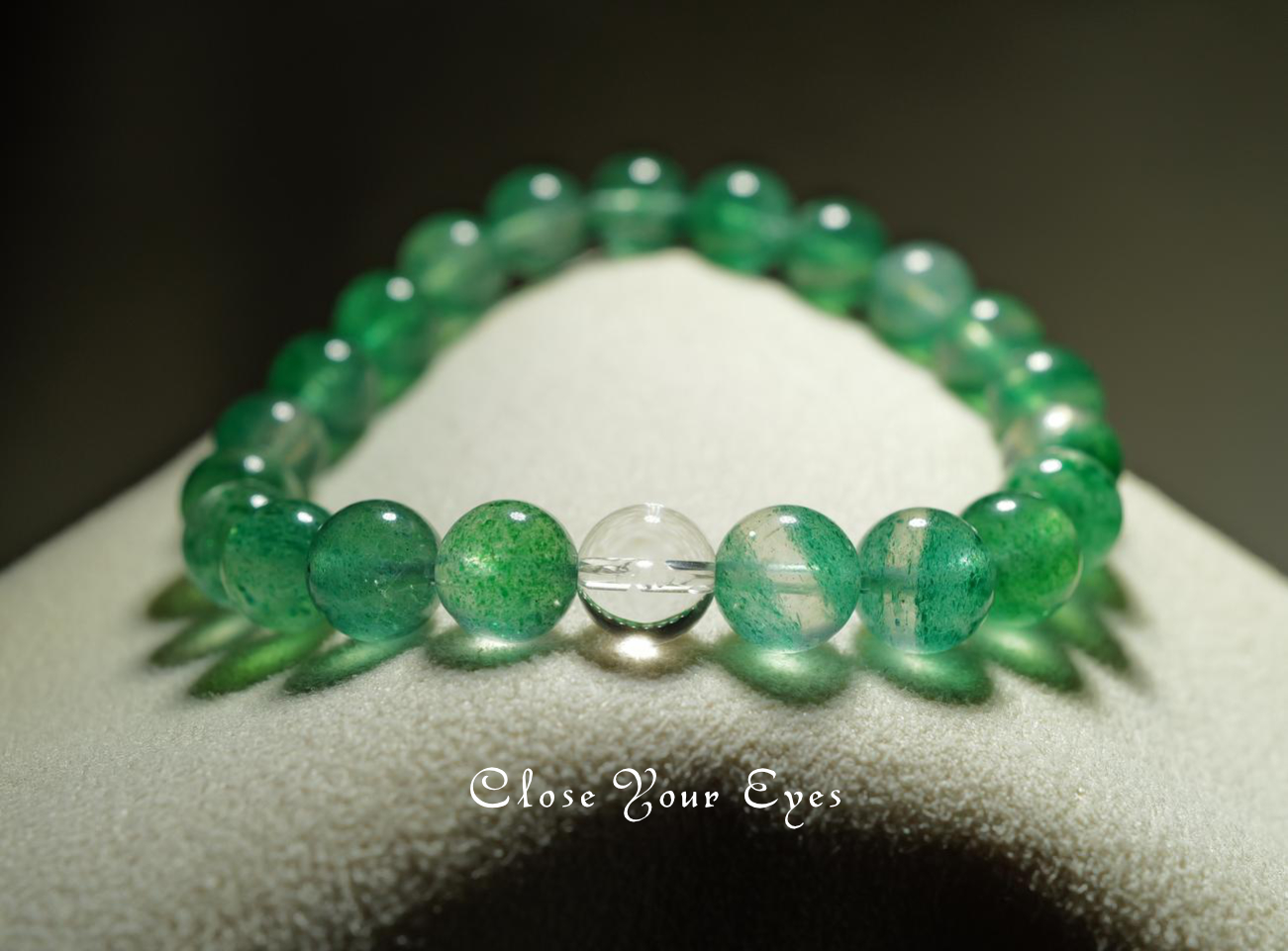 ８ｍｍエナジーブレス　フックサイトinクォーツ　０１