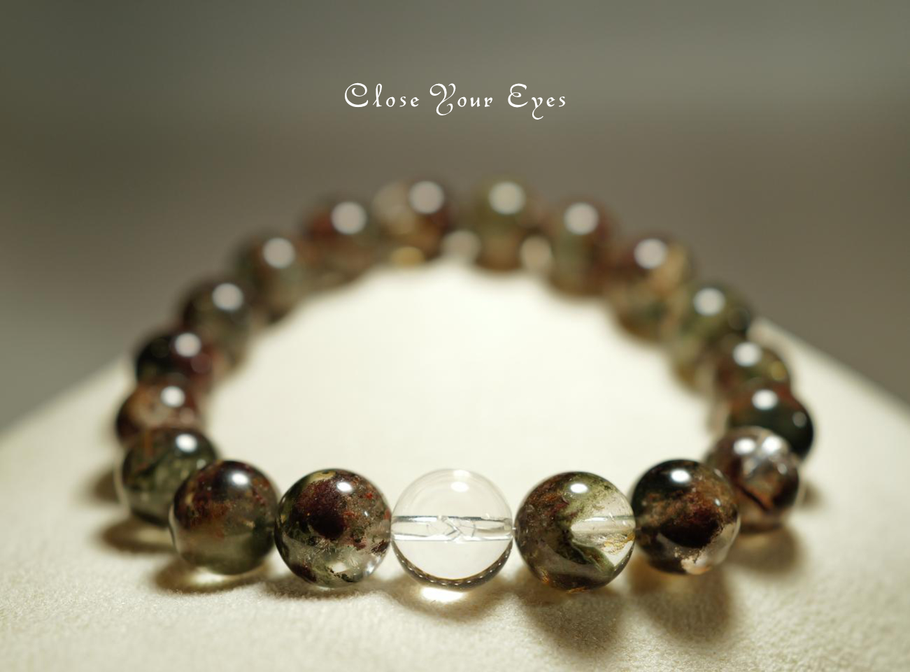 １０ｍｍエナジーブレス　ガーデンクォーツ　０１