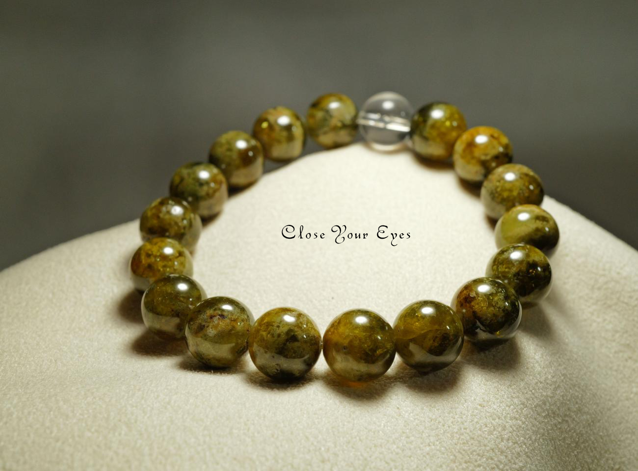 10mmエナジーブレスレット グリーンガーネット 01