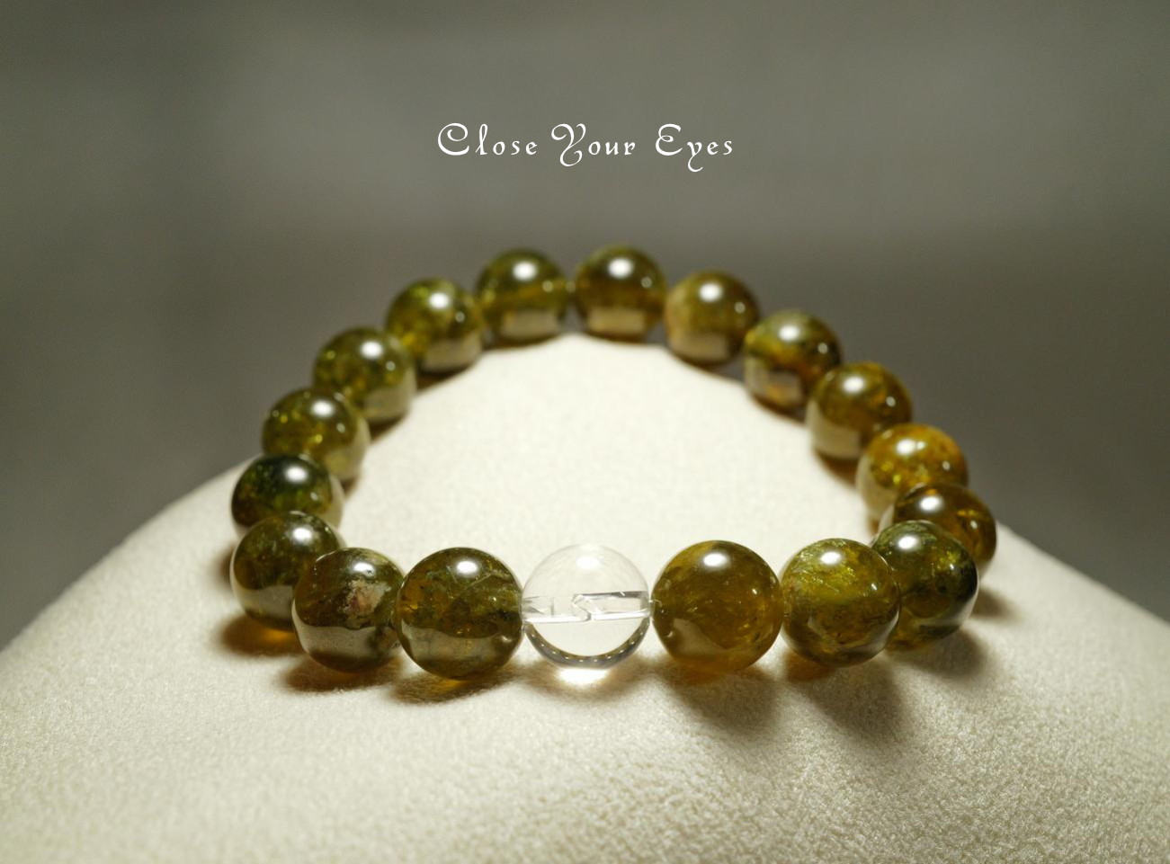 １０ｍｍエナジーブレス　グリーンガーネット