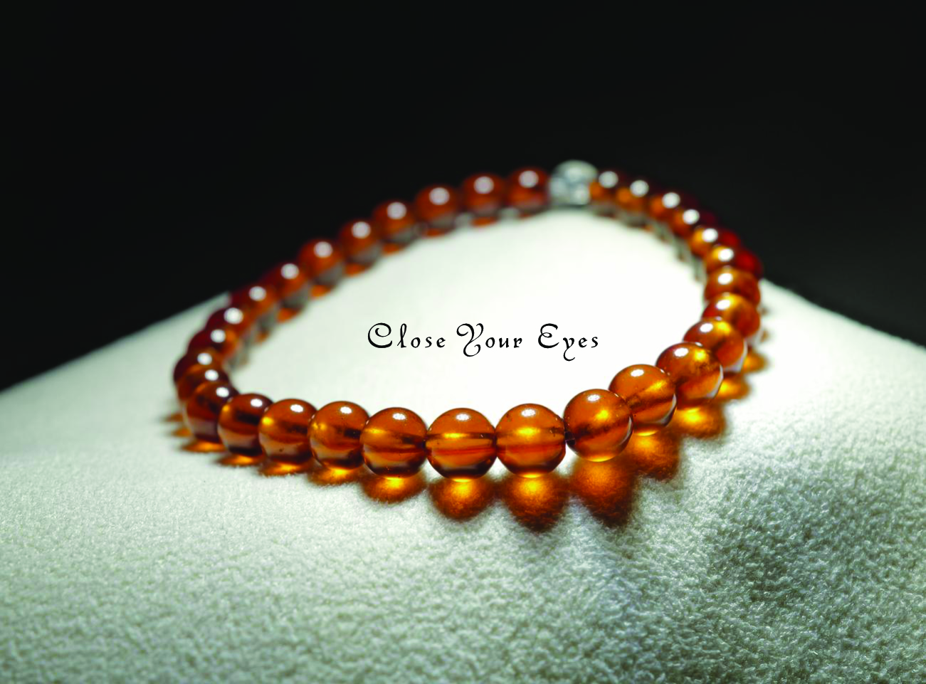 6mmエナジーブレスレット オレンジガーネット(ヘソナイト) 01