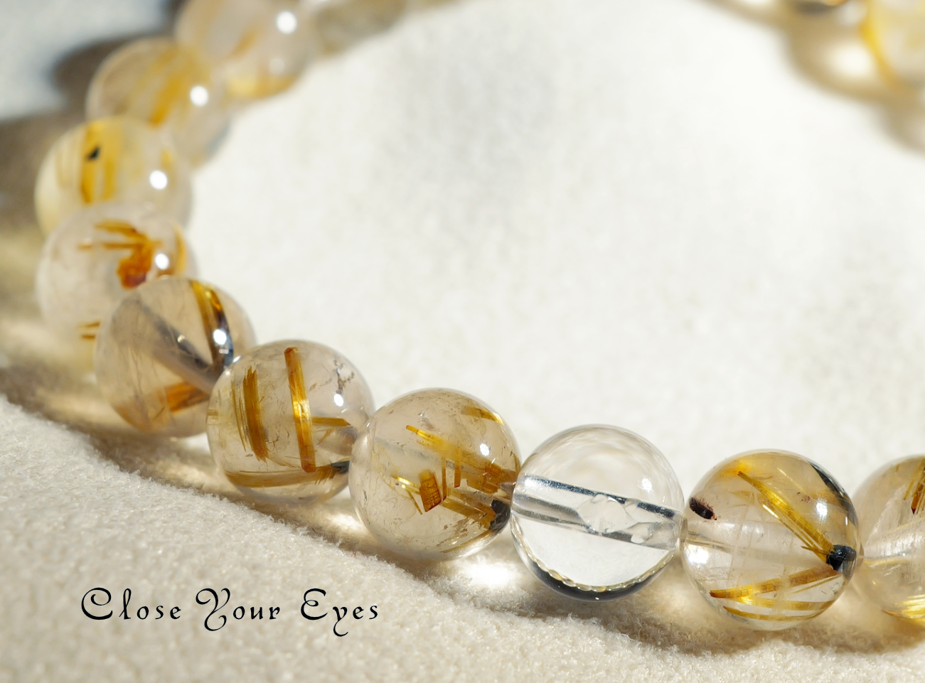 エナジーブレス　金のルチルクォーツ