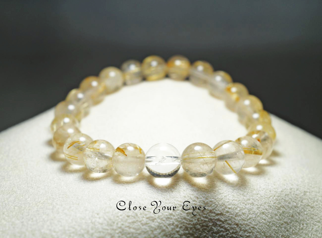 8mmエナジーブレス 金のルチルクォーツ 02