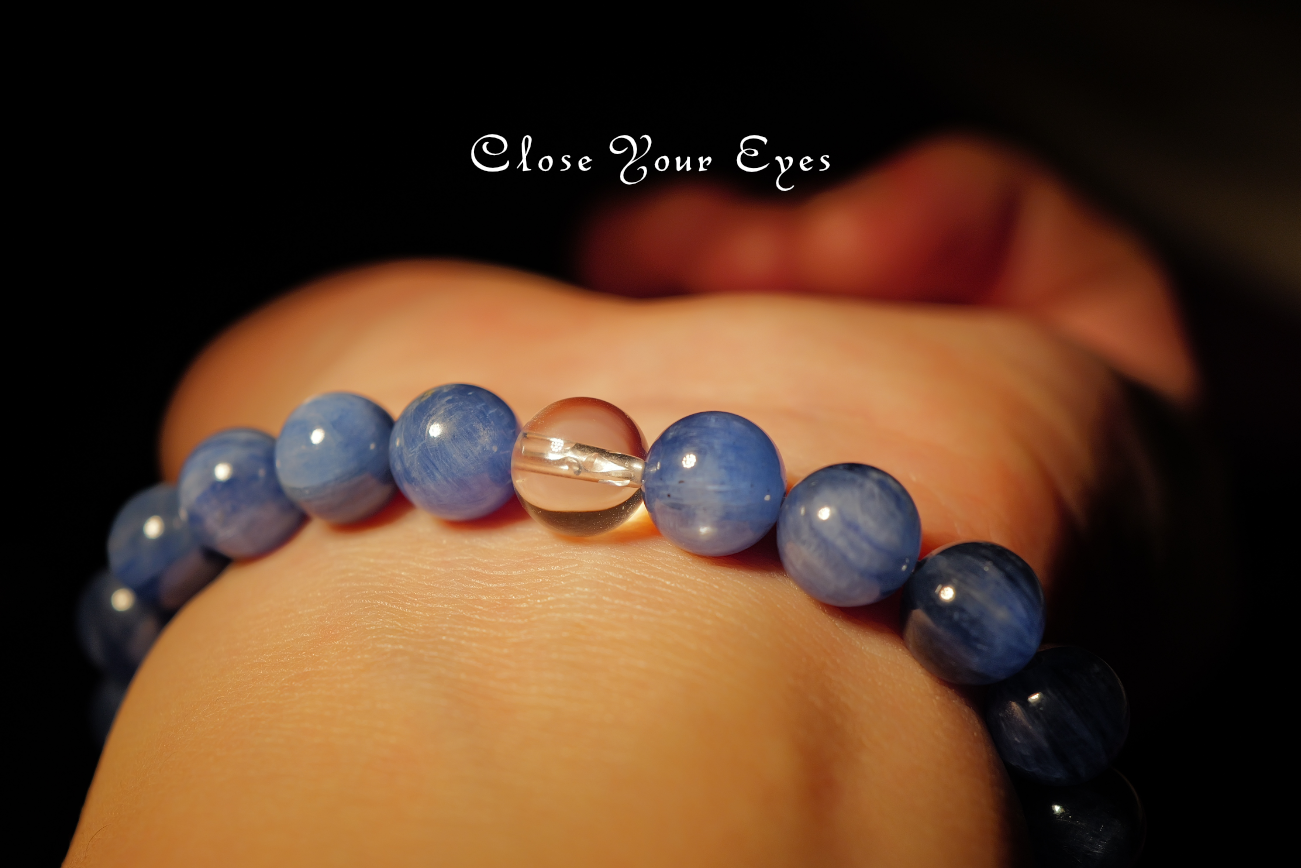 ８ｍｍエナジーブレス　カイアナイト　０１