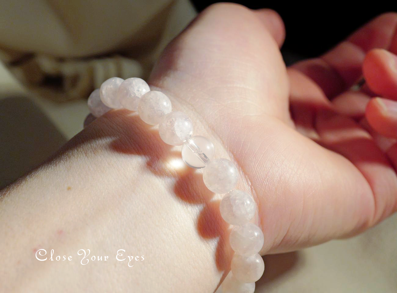 ８ｍｍエナジーブレス　ピンクリピドライト　０１