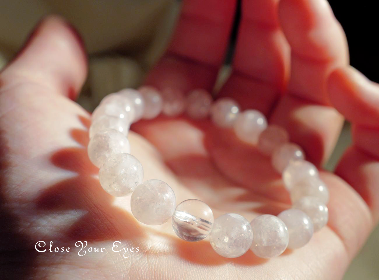 8mmエナジーブレスレット ピンクリピドライト 01