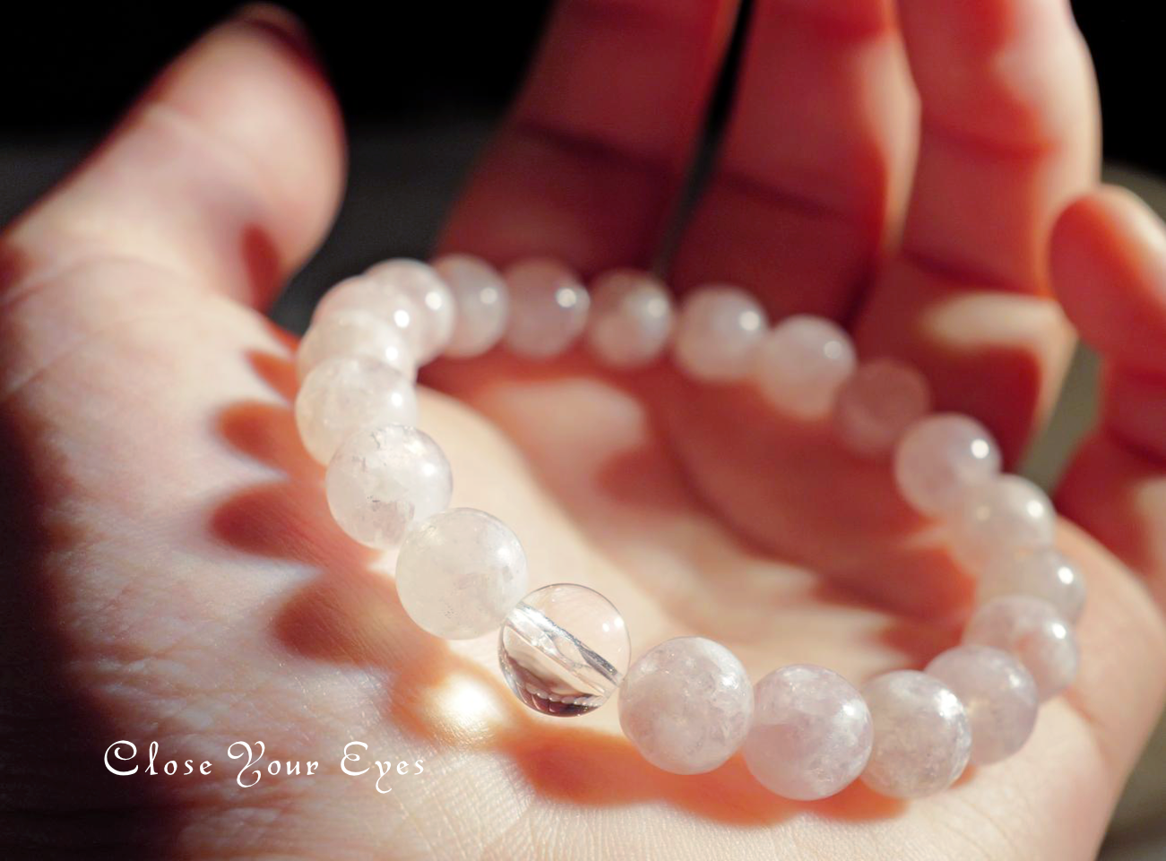 8mmエナジーブレスレット ピンクリピドライト 02