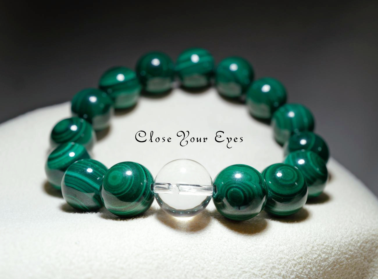 １２ｍｍエナジーブレス　マラカイト　０１