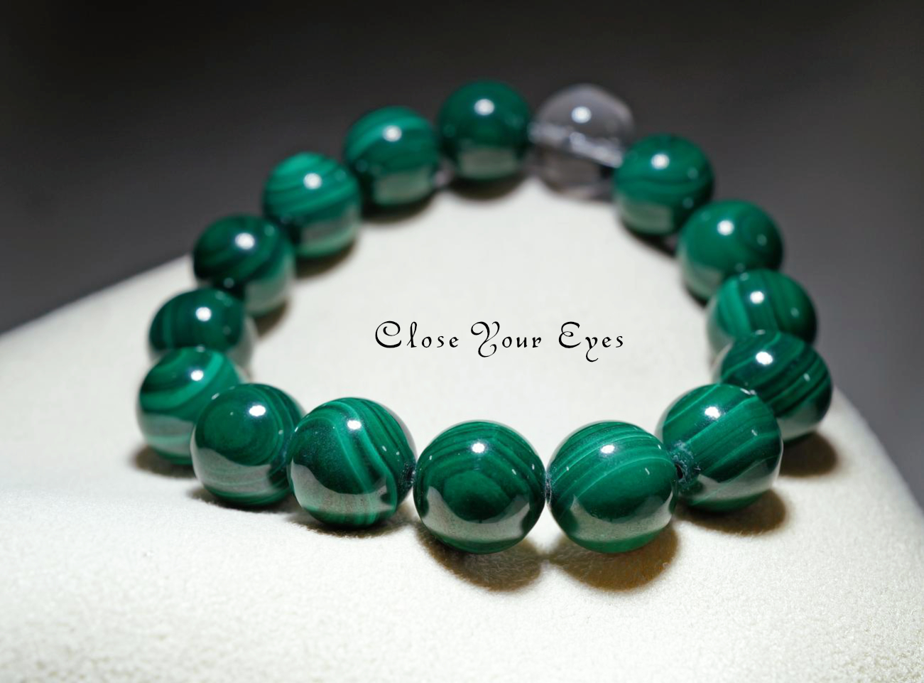 １２ｍｍエナジーブレス　マラカイト　０１