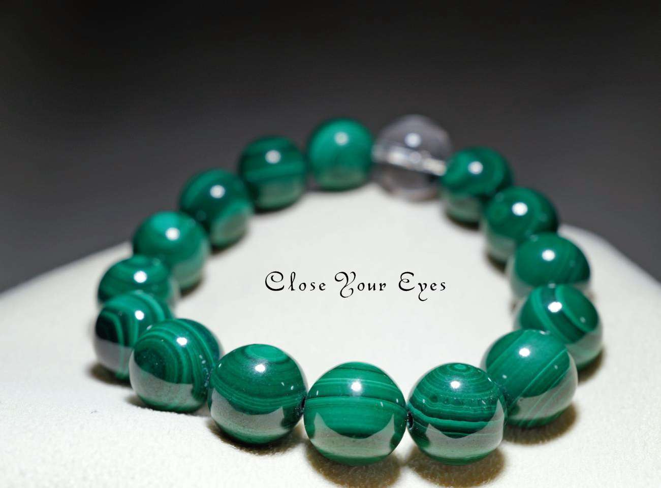 １２ｍｍエナジーブレス　マラカイト　０２