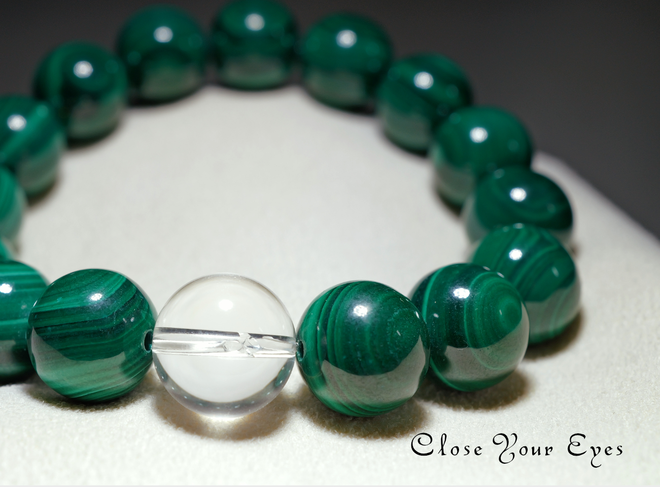 １２ｍｍエナジーブレス　マラカイト