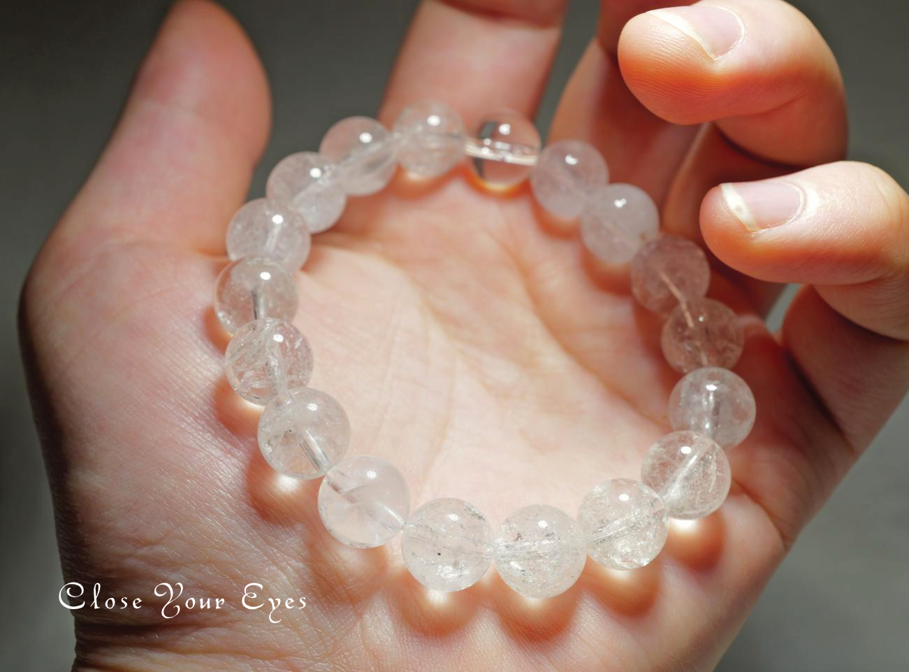 10mmエナジーブレス マニカラン水晶 01