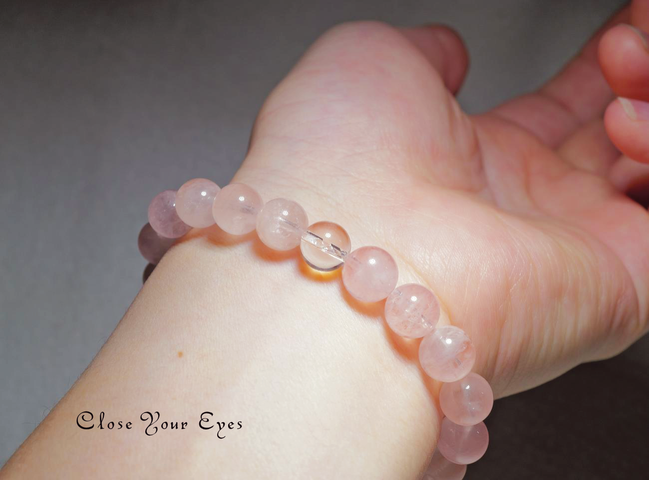 ８ｍｍエナジーブレス　モルガナイト　０１