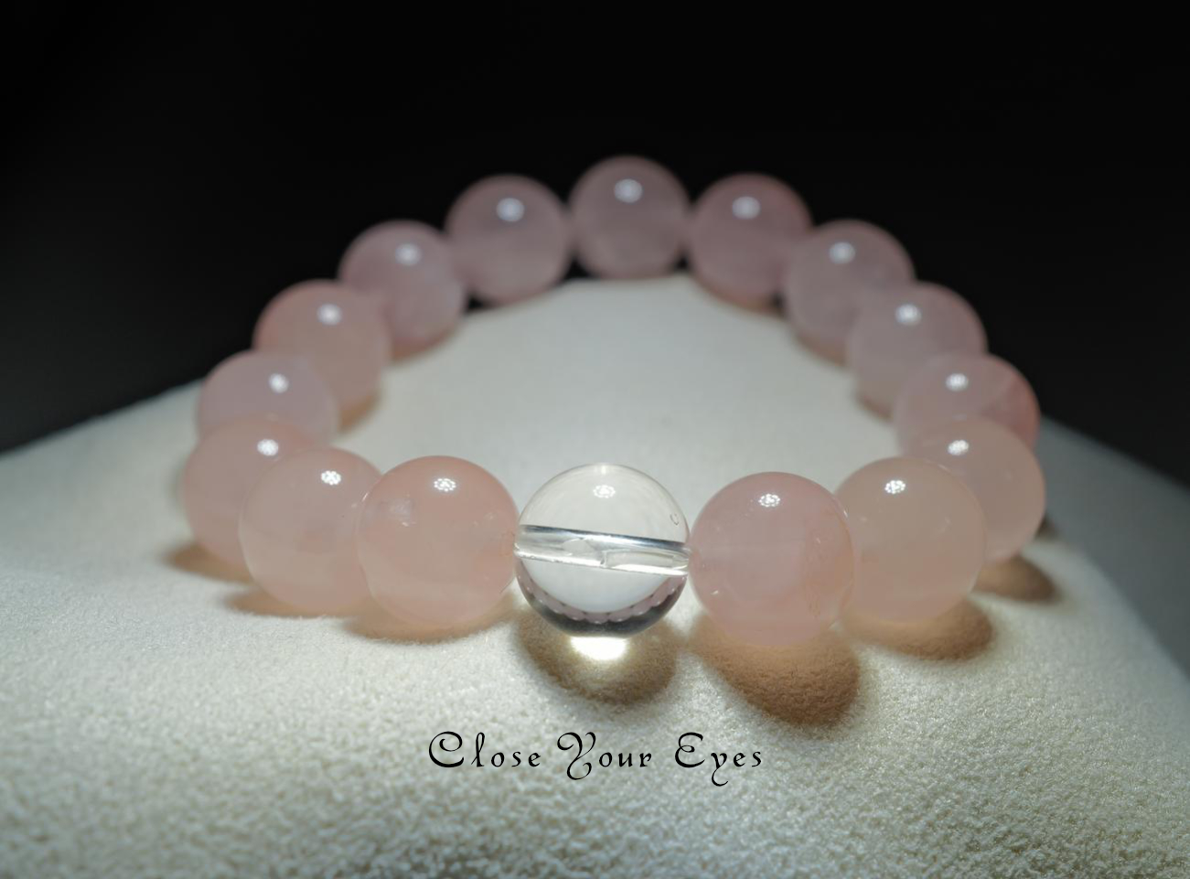 １２ｍｍエナジーブレス　ローズクォーツ