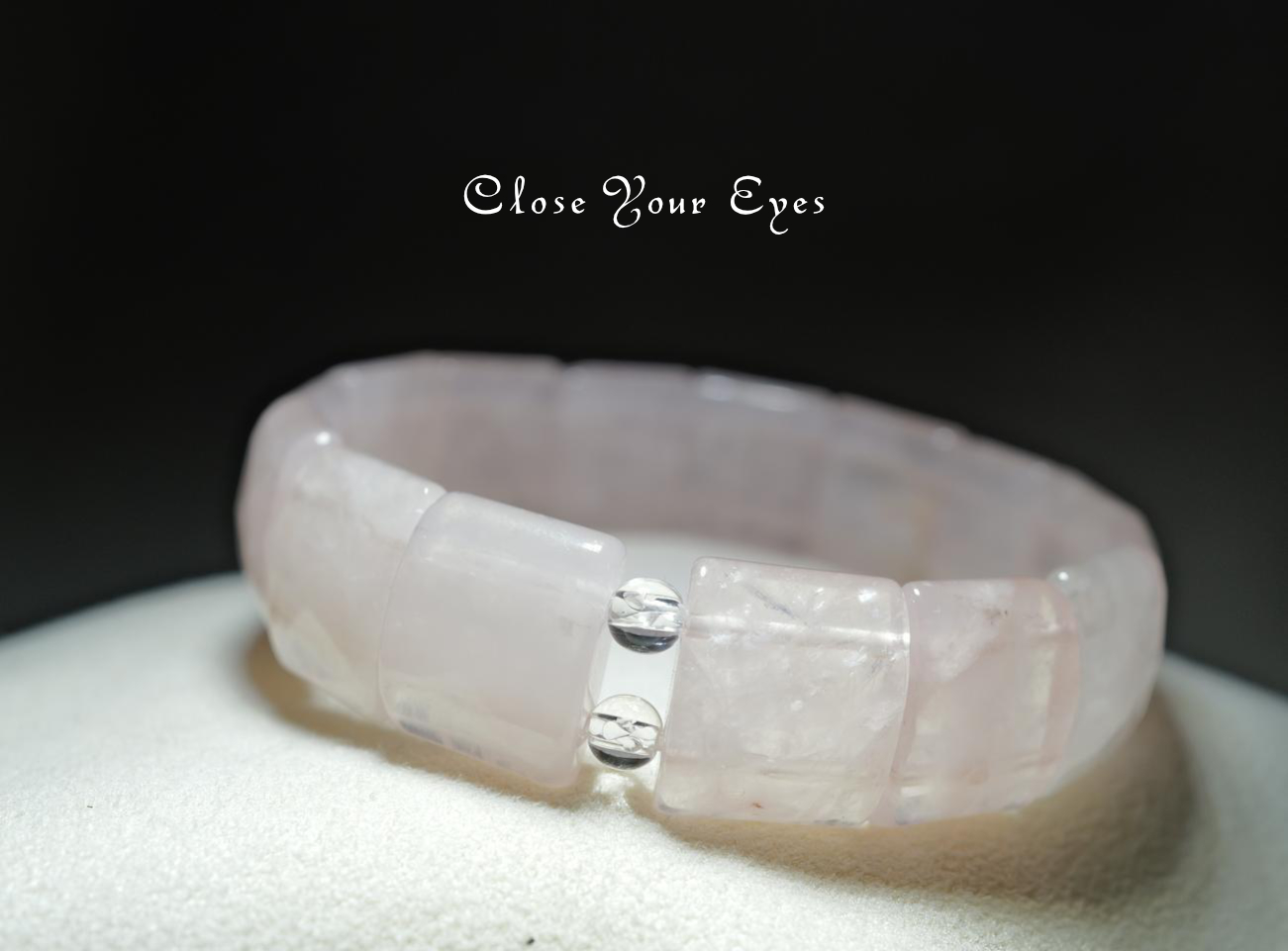 エナジーバングルブレス　ローズクォーツ　０２