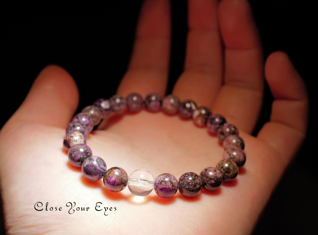 8mmエナジーブレスレット スギライト 02