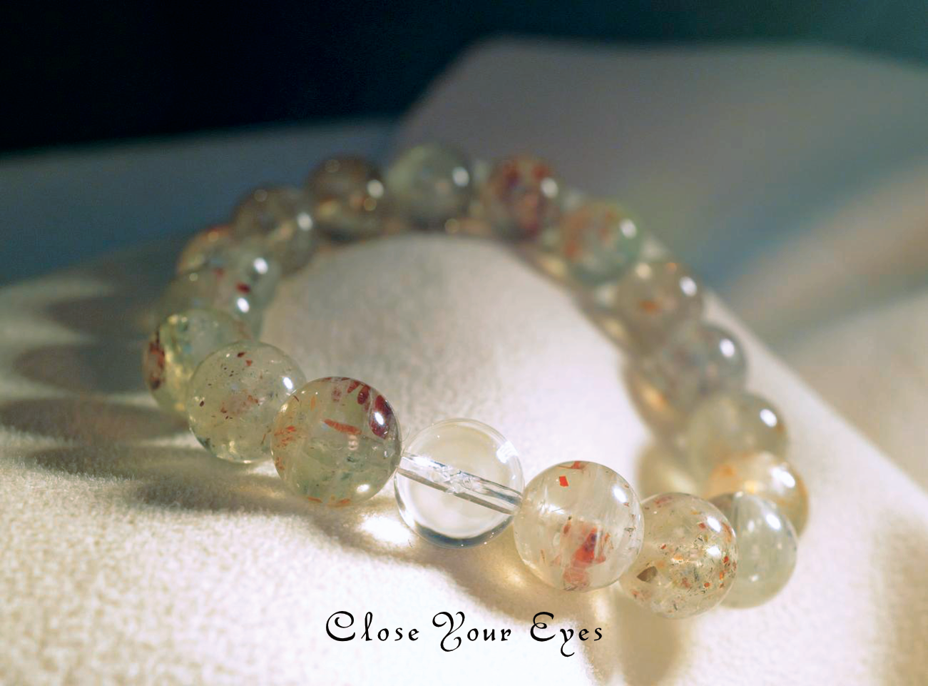 １０ｍｍエナジーブレス　アルーシャ・サンストーン　０１