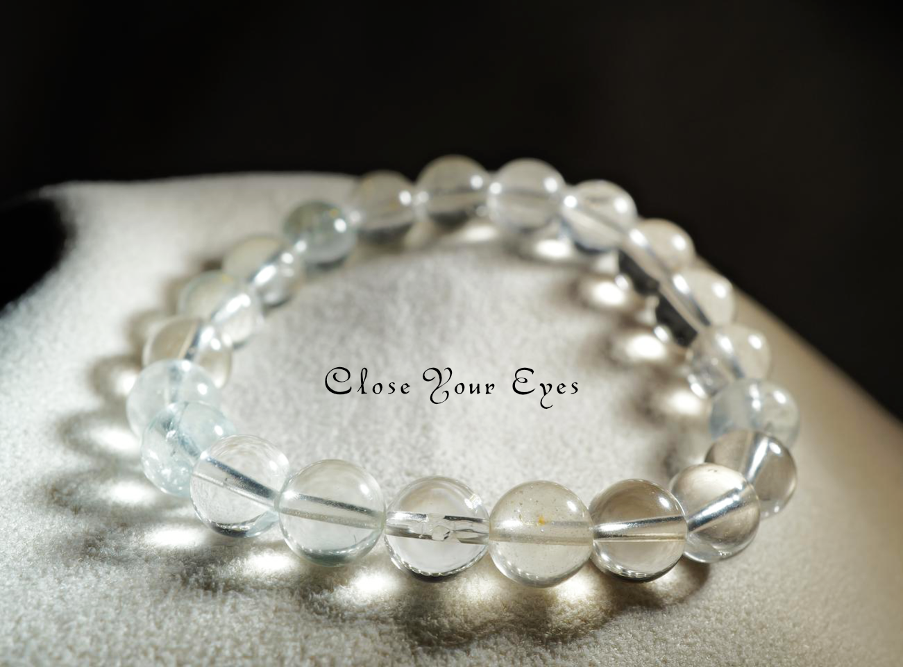 ８ｍｍエナジーラフブレス　ナチュラルトパーズ　０１