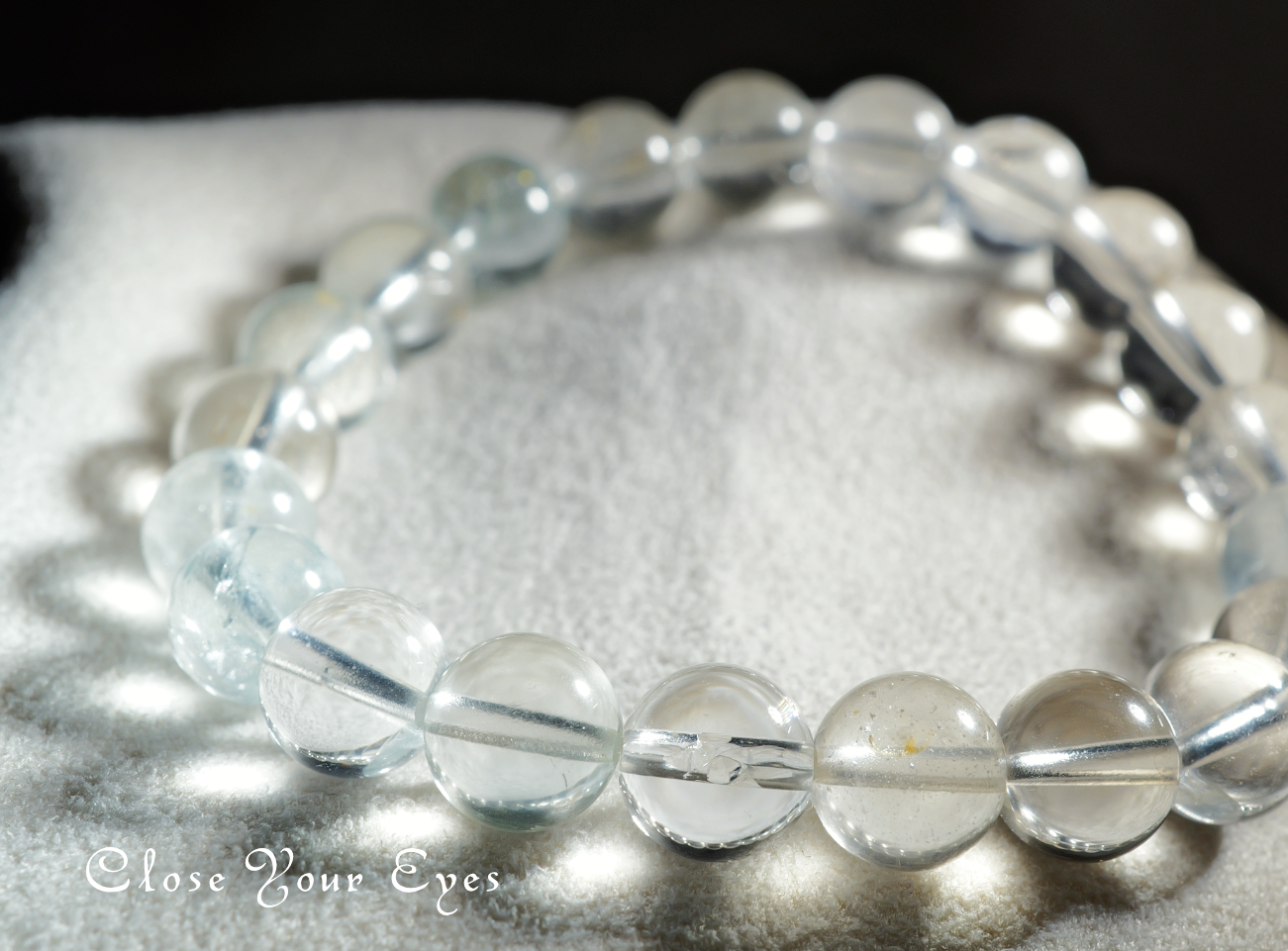 ８ｍｍエナジーラフブレス　ナチュラルトパーズ